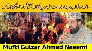 Mufti Gulzar Ahmed Naeemi,chairman Jamaat Ahl Haram Pakistan, reacted to the Jardanwala tragedy