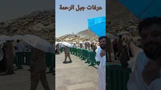 صعيد عرفات جبل الرحمة اللهم اغفر للحاج ولمن استغفر له الحاج #حج #عرفات #عرفة #مشاعر  #دعاء #مكة