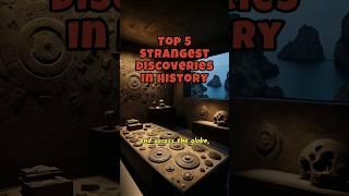 Top 5 Strangest Discoveries in History #strange #history #earth #story #ai #discovery