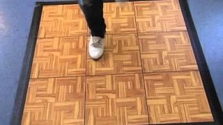 Tap Dance Floor Board Kit of 9 Tiles - Greatmats