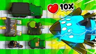 Army Base Tower vs VORTEX in BTD 6!