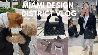 MIAMI DESIGN DISTRICT LUXURY SHOPPING VLOG| CHANEL, LV, HERMÉS, LOUBOUTIN   ️ 