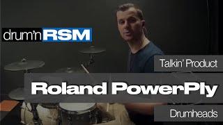 Talkin' Drums: Roland PowerPly Mesh Heads & RT Drum Triggers!