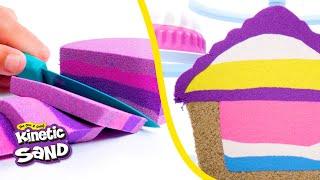 Satisfying Slices  | Creatorverse | Kinetic Sand ASMR Videos for Kids