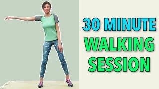 Half An Hour Walking Session - Easy Workout At Home