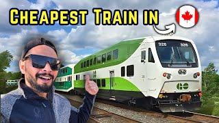 Canada’s Cheapest Train for $10? | Travelling To Toronto Canada for cheap |