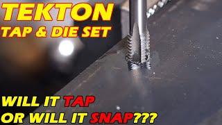 Is This The Best TAP and DIE SET? | TEKTON Tap And Die Set - Every Mechanic NEEDS This Tool