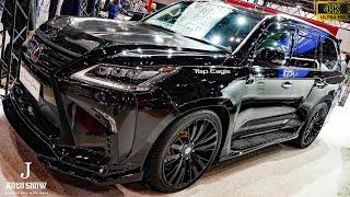 (4K)EIGHT STAR LEXUS LX570 body kit - TOKYO AUTO SALON 2018