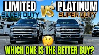 2024 Ford F250 Super Duty Platinum VS Limited: The Ultimate Ford Trucks Go Head To Head!