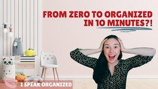 DECLUTTER IN 10 MINUTES OR LESS