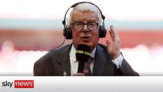 Legendary football commentator John Motson dies