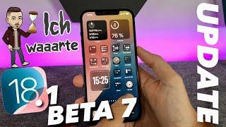 iOS 18.1 BETA 7 ist HIER und 18.1 Update für ALLE kommt sehr bald !! Apple UPDATE News