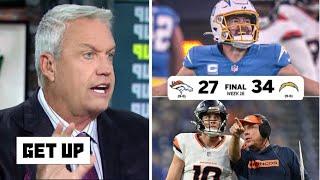 GET UP | Rex Ryan GOES CRAZY Chargers score 21 unanswered to OUTLAST Broncos 34-27 on TNF