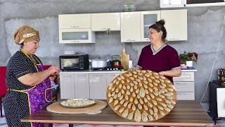 Azerbai̇jan Tradi̇tional Dumpling Gurze Recipe | Village Life