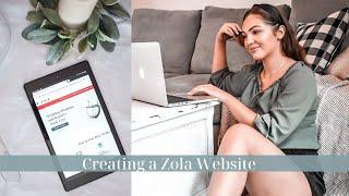 WEDDING PLANNING 2020 | Using ZOLA to Create a Wedding Website
