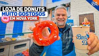 Essa loja de DONUTS EM NOVA YORK é imperdível para conhecer