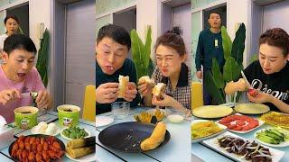 Trending  Funny Husband Wife Yummy Food Eating Challenge||Prank ||Comedy 