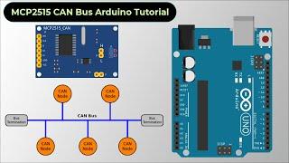 Arduino CAN Bus Tutorial | Interfacing MCP2515 CAN Module with Arduino