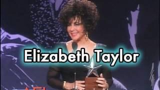 Elizabeth Taylor Accepts the AFI Life Achievement Award in 1993