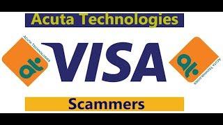 VISA scammers - Acuta Technologies, Hyderabad