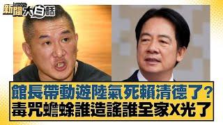 館長帶動遊陸氣死賴清德了？毒咒蟾蜍誰造謠誰全家X光了【#新聞大白話】20250617-1｜#葉元之 #徐弘庭#陳揮文