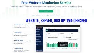 Free Website, Server, DNS & Heartbeat Monitoring Tool | Toolszu Uptime Checker