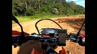 Glasshouse Mountains on a CRF250L