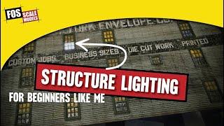 SCALE MODEL STRUCTURE LIGHTING for Beginners Like Me