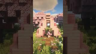 Pink Cherry Blossom #cherryblossomchannel #minecraft #minecraftbuilding #tutorial #construction