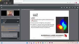 The first world Laser webinar by Dr. Weber