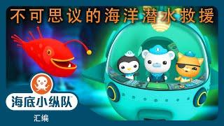 海底小纵队 -  不可思议的海洋潜水救援 ️ | ⏱️ 1小时+ 汇编 | 集完整版