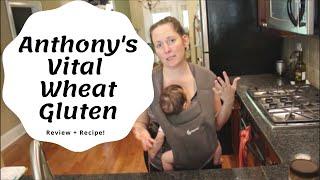 Anthony's Vital Wheat Gluten Review + Seitan Vital Wheat Gluten Vegan Pepperoni