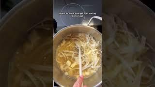 Einfache Spragelcremesuppe nur aus Resten   #spargel #rezepte