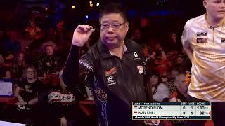 FULL GAME  Moreno Blom vs. Paul Lim • WDF World Darts Championships 2024