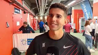 Grant Fisher after 7:35.82 5th place indoor pb in 3000m in Lievin