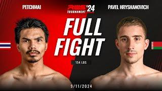 Full Fight l Petchmai Sor.Kor. Lektaweewattana vs Pavel Hryshanovich Muay Thai Academy I RWS