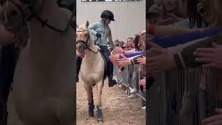 High 5 time ️ Harlow and Popcorn at the end of their demo yesterday 🫶