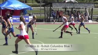 Emily Buttinger 2014 U16 Canadian Field Hockey Championships July 23 - 27 2014