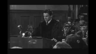 Maximilian Schell in Judgment at Nuremberg -- "World's Guilt"