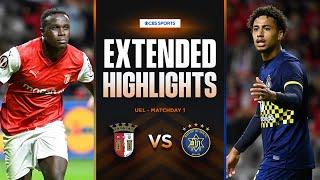 Braga vs. Maccabi Tel-Aviv: Extended Highlights | UEL League Phase MD 1 | CBS Sports Golazo - Europe