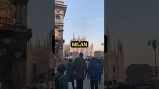 One Day in Milan Duomo di Milano & Galleria Vittorio Emanuele #shorts #travel