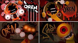 Incredibox Sprunki Animated Intro PHASE 3 vs PHASE 4 vs PHASE 5 vs PHASE 6 #sprunki #incredibox