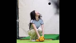 #ITZY #채령 시구 연습 중 시들시들... 