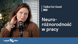 Kiedy psychoedukacja w firmie jest potrzebna? Olimpia Jenczek | Talks For Good BIZ