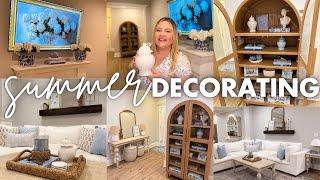 2024 SUMMER DECORATE WITH ME | SUMMER DECOR IDEAS | SUMMER DECORATING | HOME DECOR IDEAS