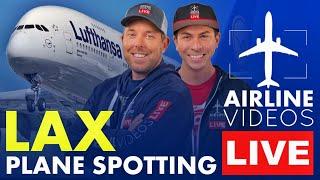 LIVE Los Angeles (LAX) Airport Plane Spotting (September 22nd, 2024)