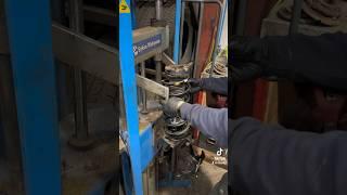Sykes Pickavant spring compressor making the job easy.#sykespickavant