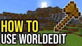 How To Use WORLD EDIT In Minecraft PS4/Xbox/PE (NO MODS!)