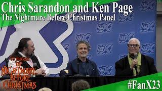 The Nightmare Before Christmas - Full Panel/Q&A - FanX 2023