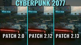 Cyberpunk 2077 - Patch 2.13 - RTX 3070 - FSR Frame Gen Comparison - 1440p - Benchmark